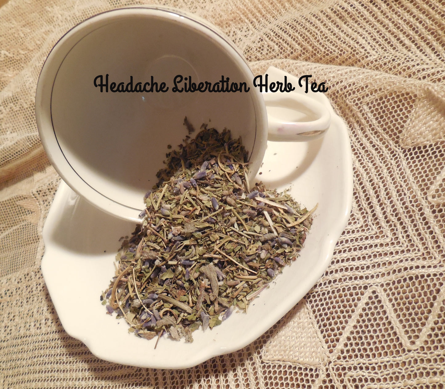 Headache Liberation Loose Herbal Tea, meticulously crafted, organic 100% herb tea