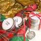 Herb Tea Tower Package, set of three, herbal tea tins, ribbon, gift package