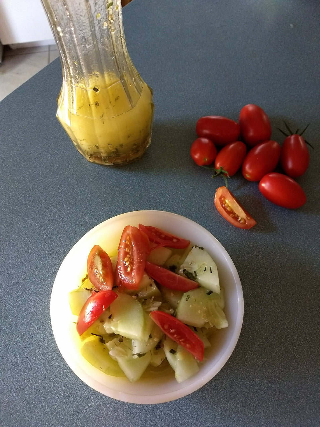 Making Herbal Dressing and reviving the Recipe of the Month!