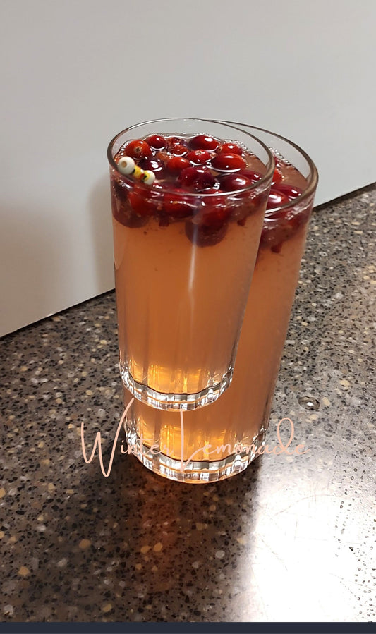 Advent Calendar - Day 4 - Winter Lemonade Mocktail