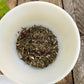 Relaxation Holy Basil Loose Herbal Tea, Tulsi, lavender, hibiscus, lemon balm, mint, rosehips, caffeine free, organic herb tea, lemon grass