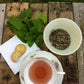 Relaxation Holy Basil Loose Herbal Tea, Tulsi, lavender, hibiscus, lemon balm, mint, rosehips, caffeine free, organic herb tea, lemon grass