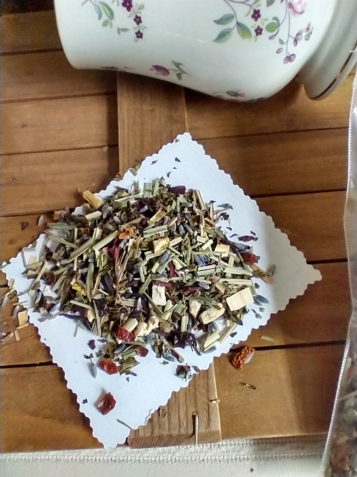 Summer Breeze Herb Tea - natural loose-leaf tea with no caffeine, great hot or iced