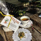 Scone and Tea Gift Set - Cardamom Scone Dry Mix and Afternoon Lift Herb Tea,