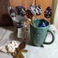 Chocolate Dipped Spoons for Coffee,and Tea and Hot Cocoa, coffee flavoring