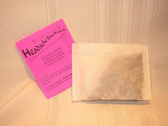 Scented Pillow Sachet for Headaches, drawer scent, relaxation and stress reduction