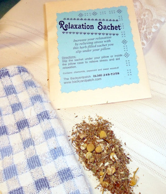 Pillow Sachet for Soothing Relaxation, drawer scent, stress reduction, aromatherapy