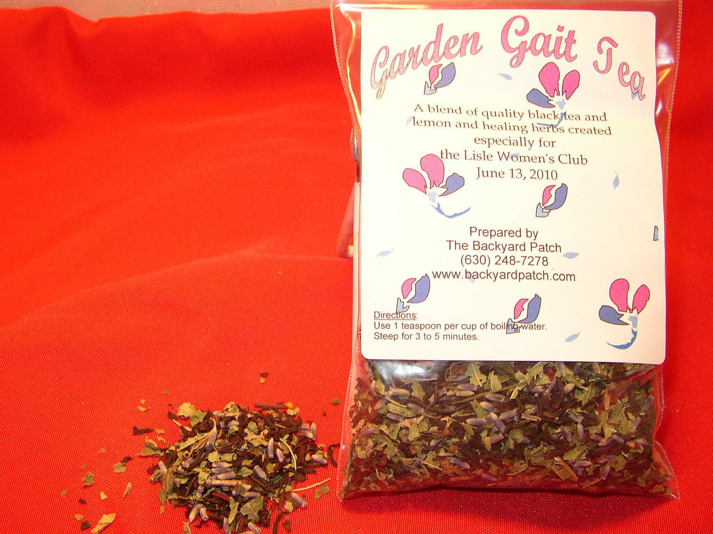 Custom Designed, hand-blended Herbal Tea for Mothers, Friends, and Tea Lovers