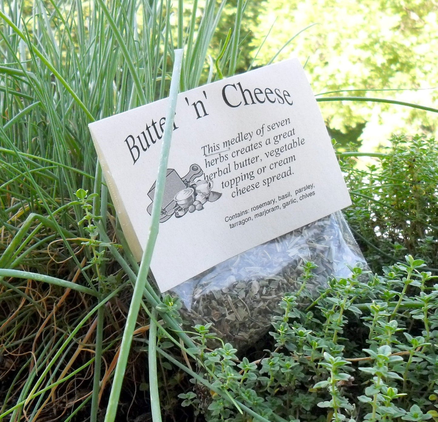 Butter N Cheese Herb Seasoning Blend for Cream Cheese or Butter