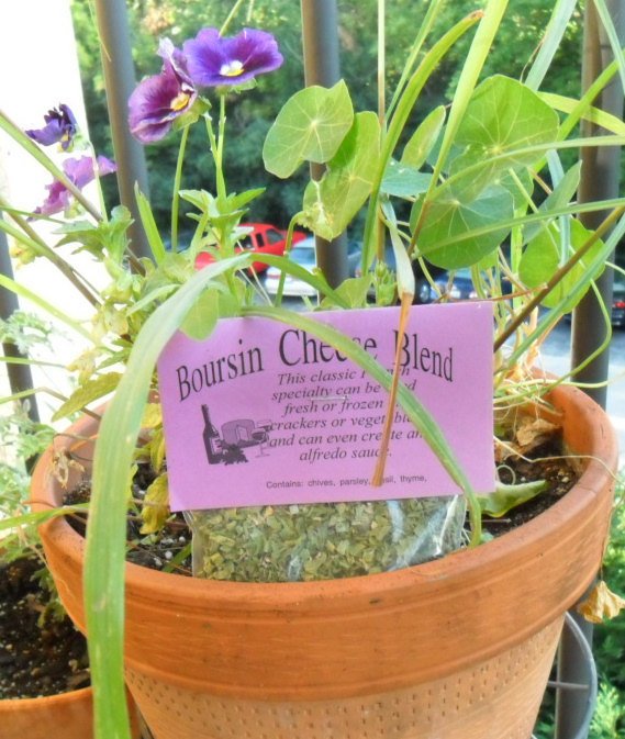 Boursin Cheese Blend, Hand-blended, salt-free, dry Herb Mix, cream cheese mix, savory herbs and garlic