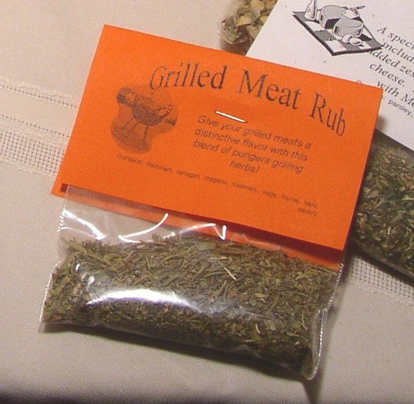 Grilled Meat Rub Herb Seasoning Mix Herbal Blend