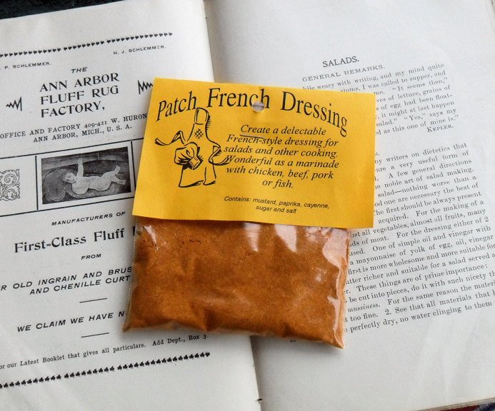 Patch French Dressing Mix, Hand-blended dry Herb Salad Dressing Cooking Mix, gluten free