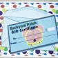 Gift Certificate 25.00