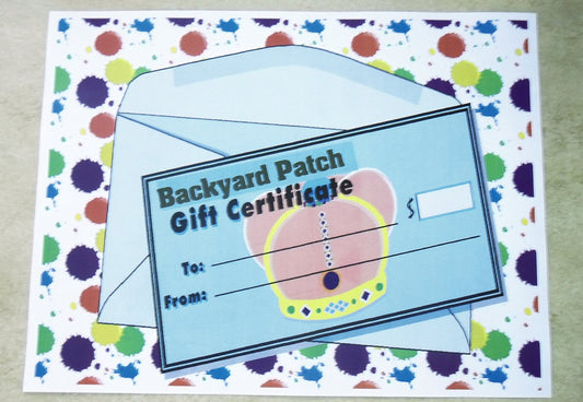 Gift Certificate 25.00