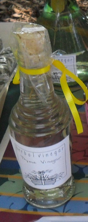 Thyme Gourmet Herbal Vinegar, cooking and cleaning infused vinegar