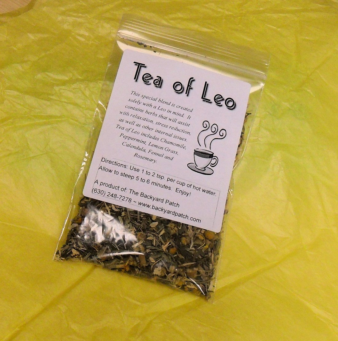 Zodiac Herb Kit for Leo (July 23- Aug 21) single herbs, seeds, tea and more