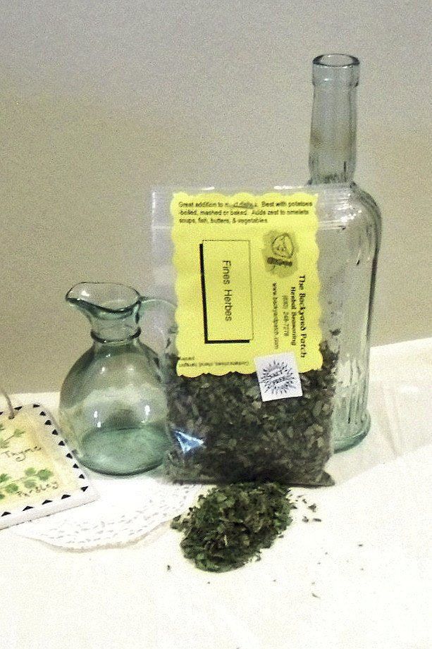 Fine Herbs, Salt Free Herb Seasoning Blend, no salt, cooking, chives, chervil, tarragon, parsley