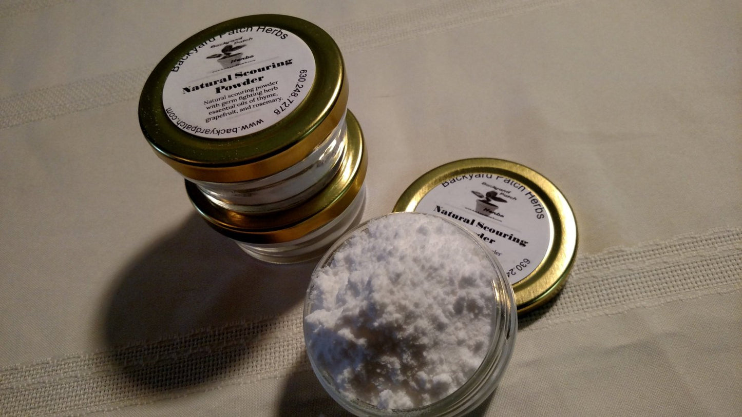 Natural Scouring Powder, eco, chemical free, Green Cleaning,