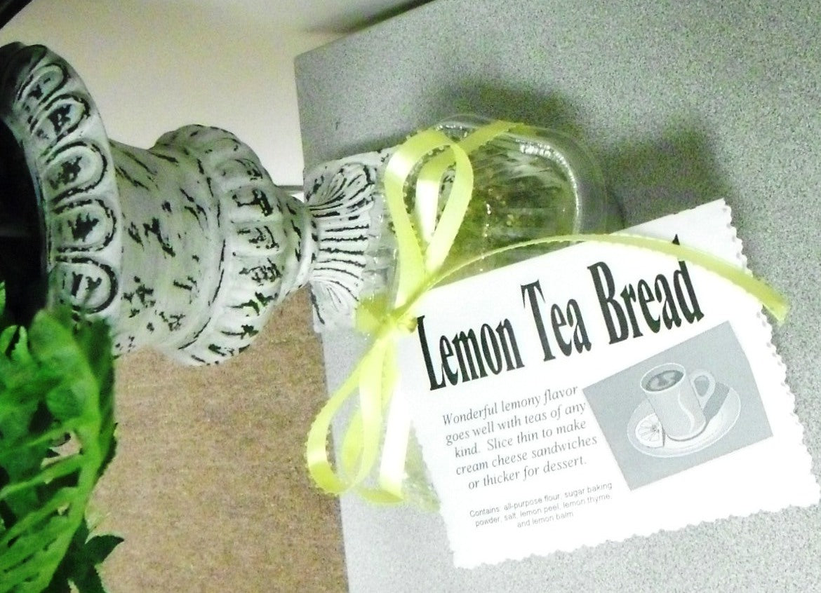 Lemon Tea Herb Bread Mix, dry mix, perfect for afternoon tea