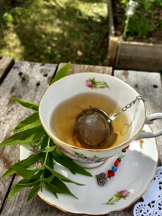 Zesty Lemon Loose Herbal Tea, Lemon Verbena, lemon balm, lavender, no caffeine