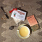 Scone and Tea Gift Package, Cardamom Scones and Cinnamon Spice Herb Tea, Caffeine-Free